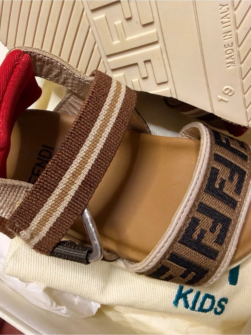 Fendi kids sandals